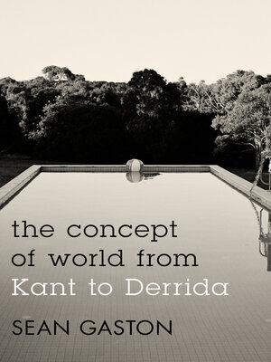 cover image of The Concept of World from Kant to Derrida